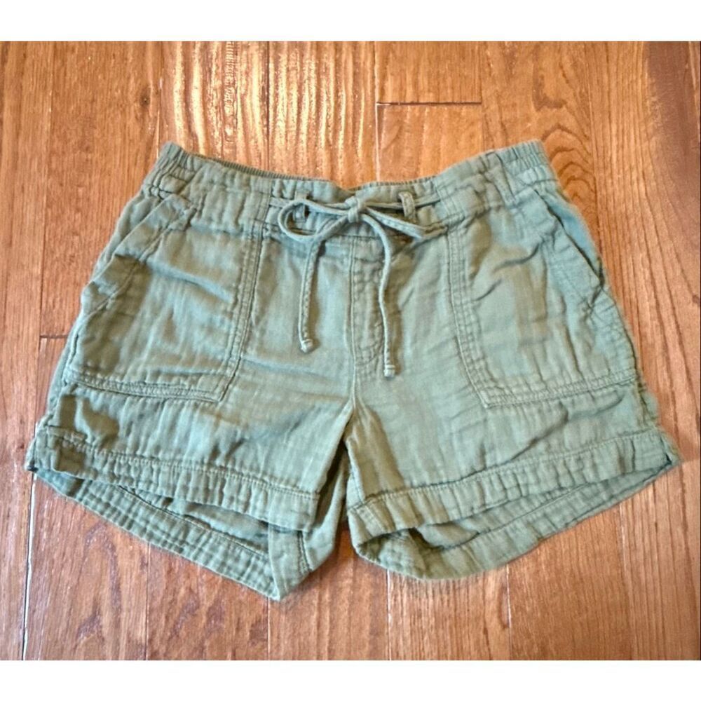 Old Navy cotton gauze drawstring shorts M - Picture 2 of 8
